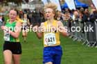 Boys Under-15s relay, 2025 Northern Cross Country Relays, Graves Park, Sheffield. Photo: David T. Hewitson/Sports for All Pics